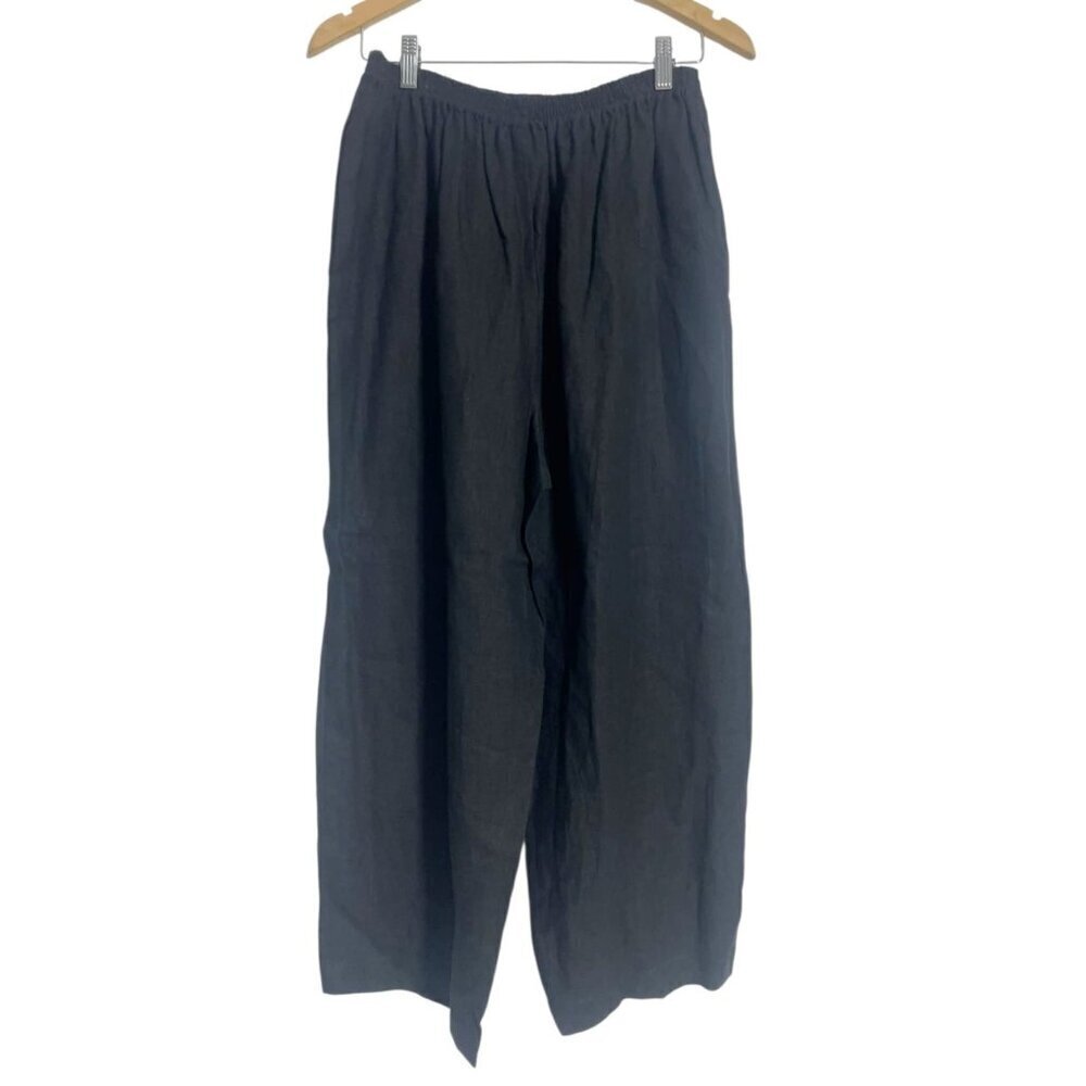 NEW Eskandar Size 1 Japanese Trousers Linen Italian Lightweight Linen $595
